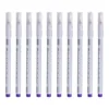 10 Pcs Tattoo Marker Skin Pen Oil Ink Painting Pencil Art Supplies Positioning Marking Surgical White Fine Tip Brushes Medical 1