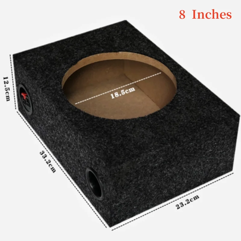 Vehicle Audio Modification DIY 5/ 6.5/6X5/ 8 -inch Speaker Case, Car Sound Automotive Box, Car Subwoofer Box