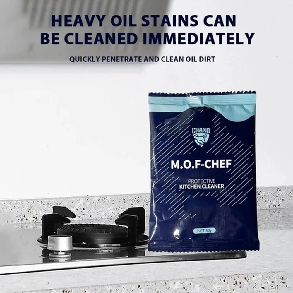 Concentrated Heavy Oil Cleaning Kitchen Biological Enzyme Oil Removal Powder Cleaning Agent Kitchen Range Hood Stain Removal