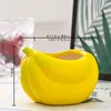 Cute Coarse Pottery Durian Watermelon Banana Starfruit Apple Shaped Small Flower Utensil, Home Decor Balcony Succulent Vase, 1Pc 5