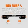 1PC Metal Strips Dog Front Leg Brace Reflective Strips Non-Slip Joint Support Breathable Adjustable Straps Knee Brace 2