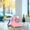 Phone Shaped Piggy Bank for Girls Saving Pot Telephone Creative Boys Money Chic 4