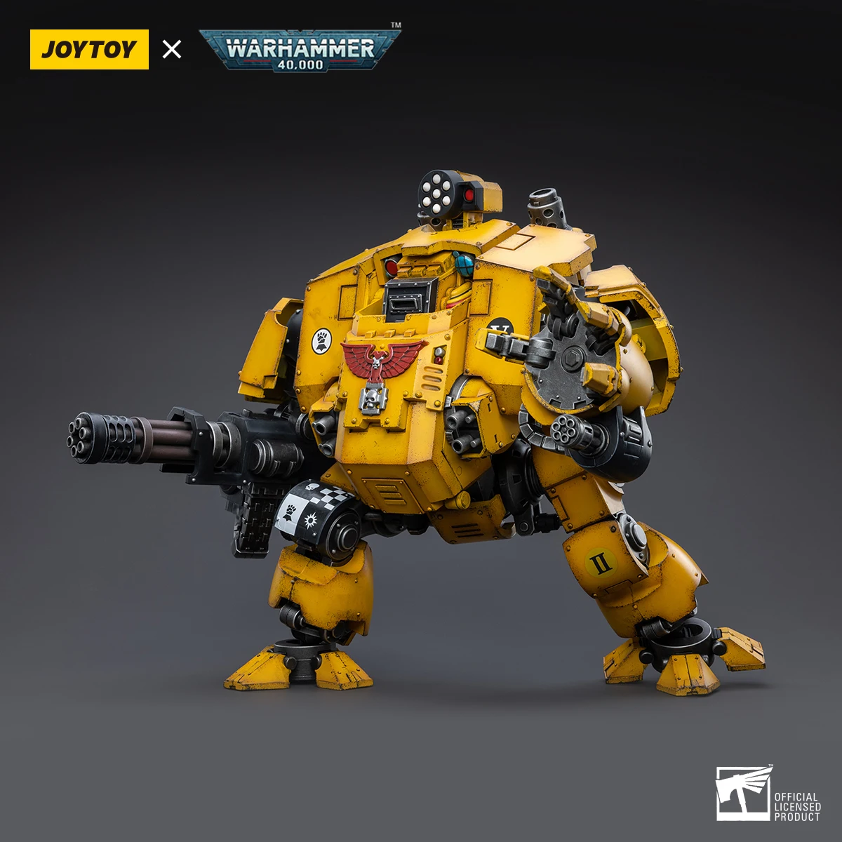 JOYTOY-JT 3419 워해머 40k 1: 18 임페리얼 주먹, 리디mptor 드레드노트