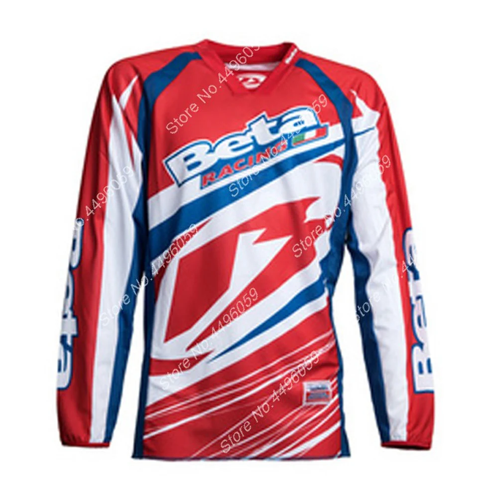 Camisetas de descenso para hombre, camisetas de ciclismo de montaña Beta Racing, camisetas de MTB, camisetas de moto DH todoterreno, ropa deportiva para motocross, camisetas de ciclismo todoterreno
