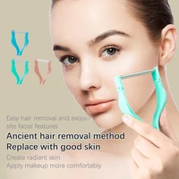 3 Colors Facial Hair Remover Safe Handheld Spring Roller Hair Mustache Hair Removal Skin Care Massage Beauty Hair Removal Tool 1