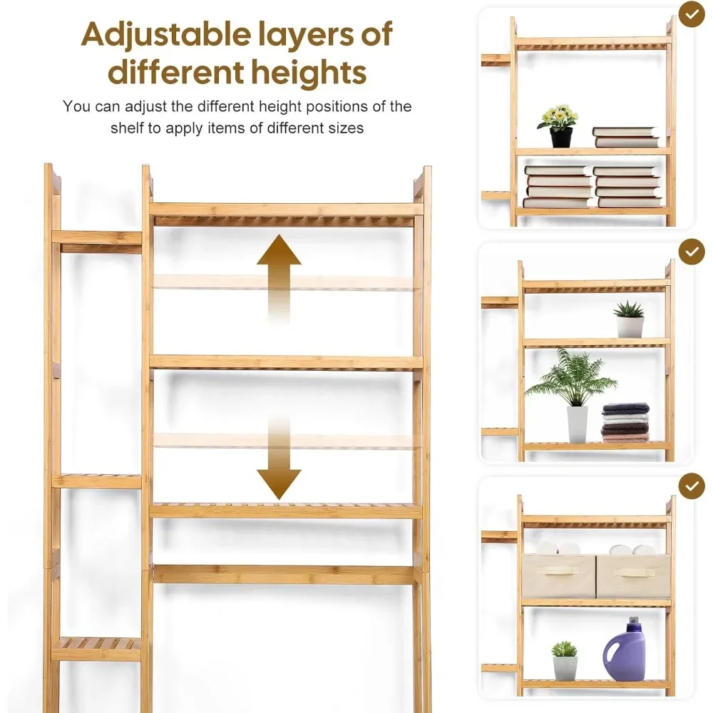 Description Picture 6 of itemShelf for Bathroom Decorations and Accessories Laundry Restroom Over The Toilet Storage