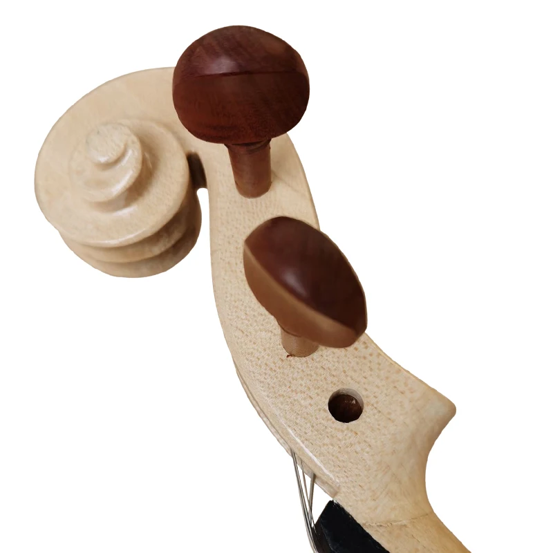 Sinomusik Aiersi Beginner Student Plywood Flamed Violin Without Colour Painting Musical Instruments