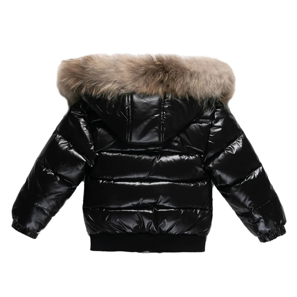 Hot selling Winter Children's white duck down Jacket Boys and Girls' parka Coat fashionable thick top 1-10T