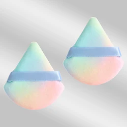 2-Pack Soft Velvet Triangle Makeup Powder Puff Blender (13)