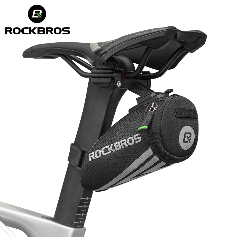 ROCKBROS 自転車サドルバッグ 0.5L 容量ポータブルミニバッグ