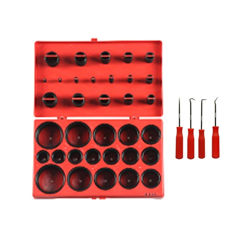 

419Pcs Washer Gasket Assortment Metric O Rings for Air & Gas Sealing Repair AOS