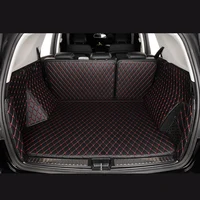 7 Seat Durable Custom Leather Colorful Car Trunk Mat for Mazda CX-80 2024 2025 Auto Carpet Accessories Interior Parts 2