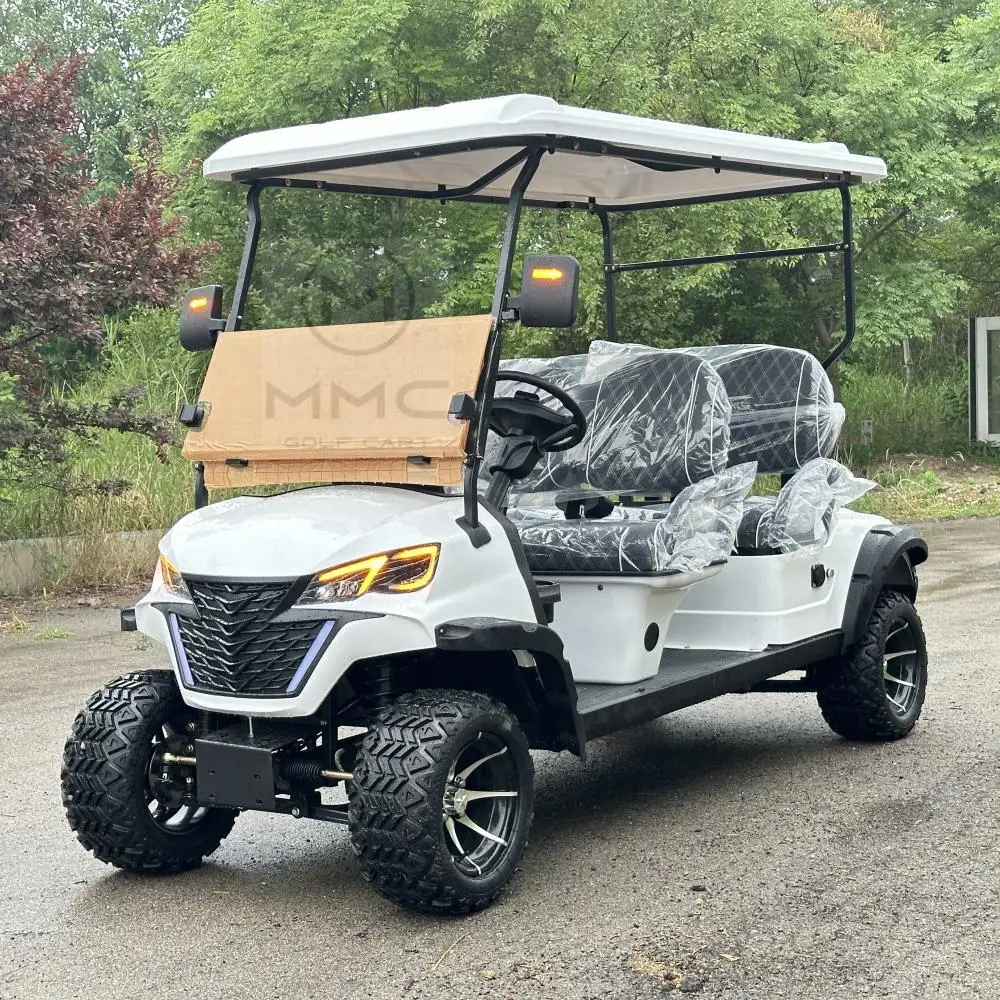 New Design 150W Solar panel Golf Cart 7.5W Powerful AC Motor Electric Lifted off-road Golf Hunting Cart 5 New Design 150W Solar panel Golf Cart 7.5W Powerful AC Motor Electric Lifted off-road Golf Hunting Cart 5