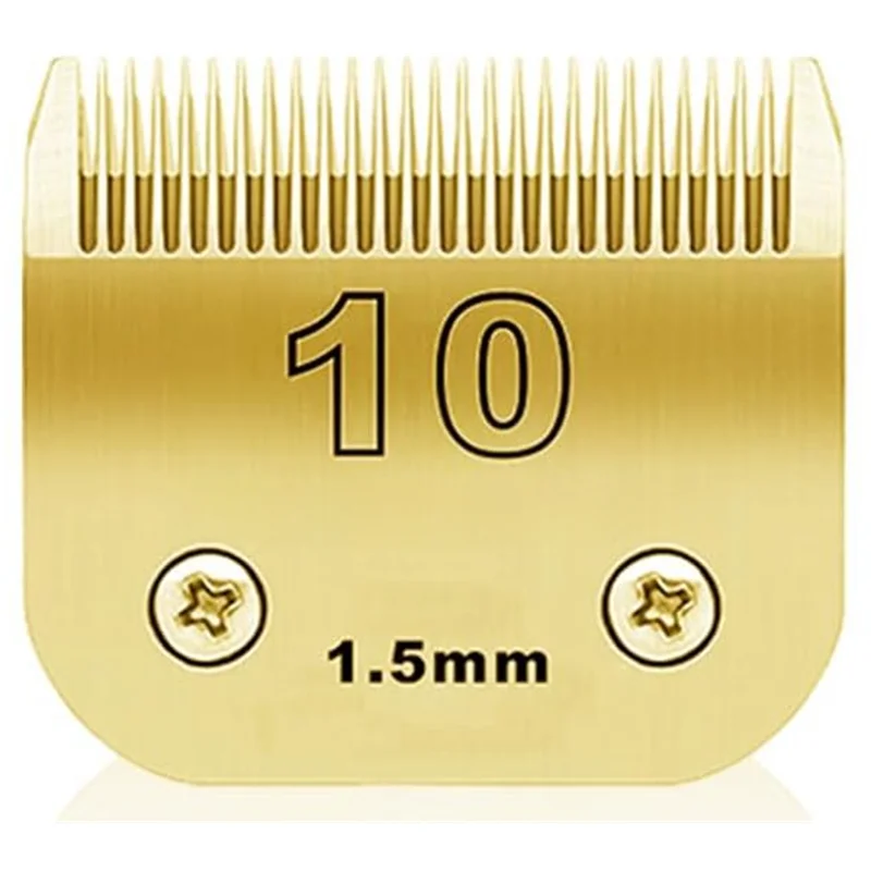 Detachable Pet Dog Clipper Metal Blade Set pet clipper dog hair trimmer pet hair trimmer dog clipper dog clipper blades clipper replacement parts compatible with Andis Oster A5 Wahl KM Series Clippers