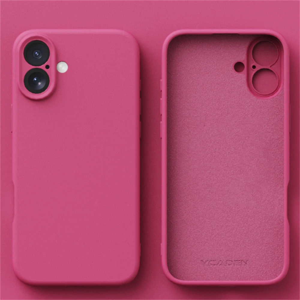 Liquid Silicone Shockproof Phone Case - Soft TPU Cover