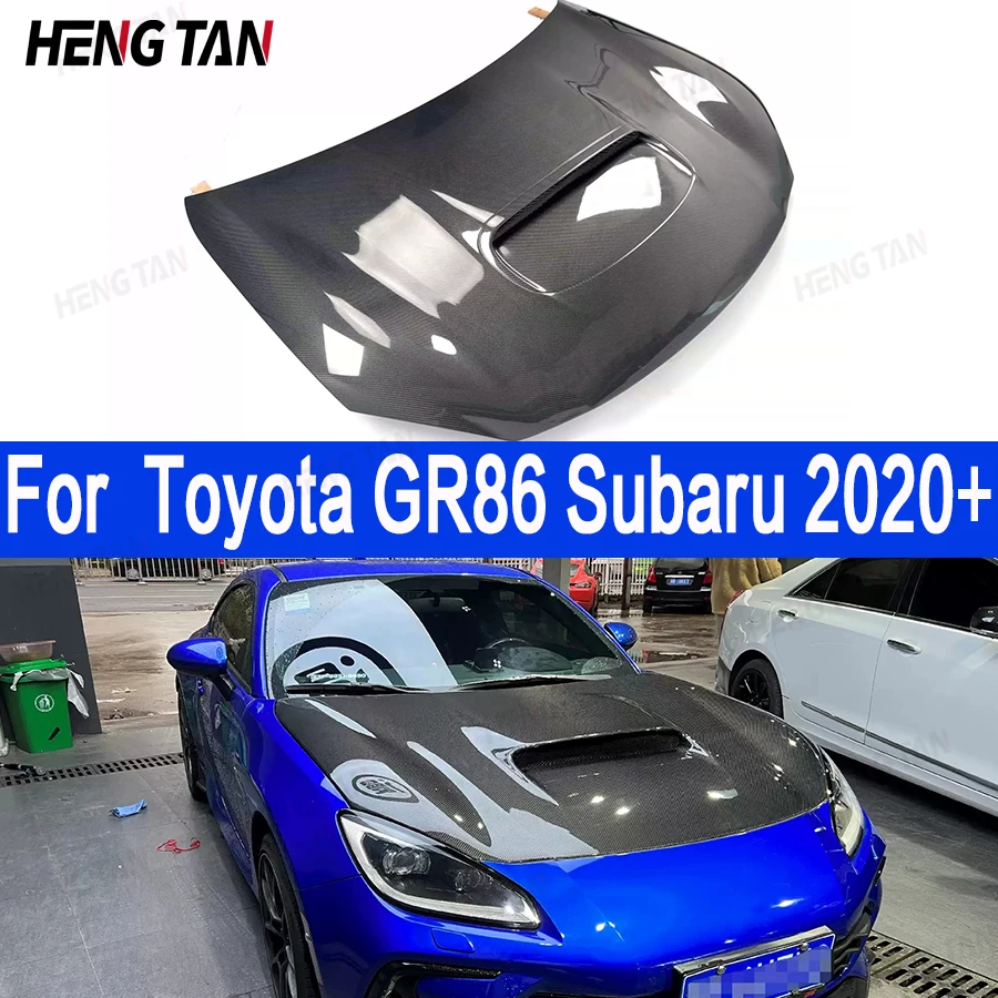 Per Toyota Gr86 Subaru Brz 2019 + Wrc Style Cofano Originale In Fibra Di Carbonio Frp Cofano Anteriore Copertura Di Ventilazione Aggiornamento Kit Car