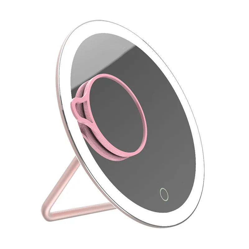 

smart makeup mirror touch Light Led Touch Switch Desk Vanity Smart Decorative Mirror Aesthetic Espejos Con Luces Home Decor