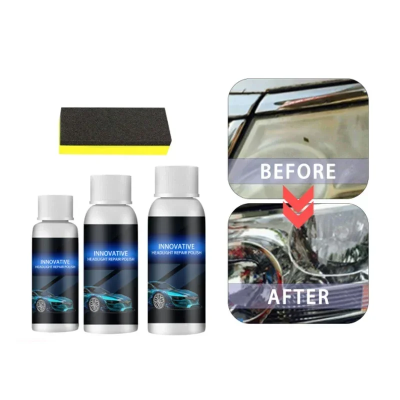 Car Headlight Repair Coating Solution Kit