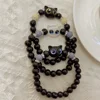Minimalist Big Eye Cat Bracelet Women Sweet Cool Cartoon Animal Pendant Charm Stone Luminous Bracelets Jewelry Friendship Gifts 3