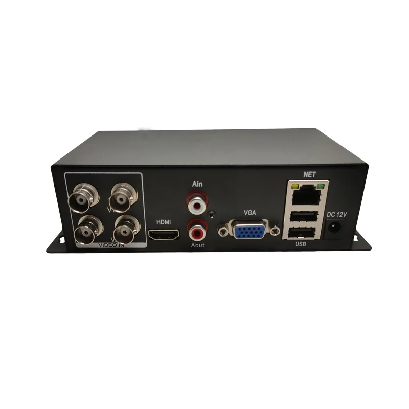 4CH AHD/CVI/CVBS Analog to IP Video Encoder Server-CCTV Coaxial Network Surveillance Converter