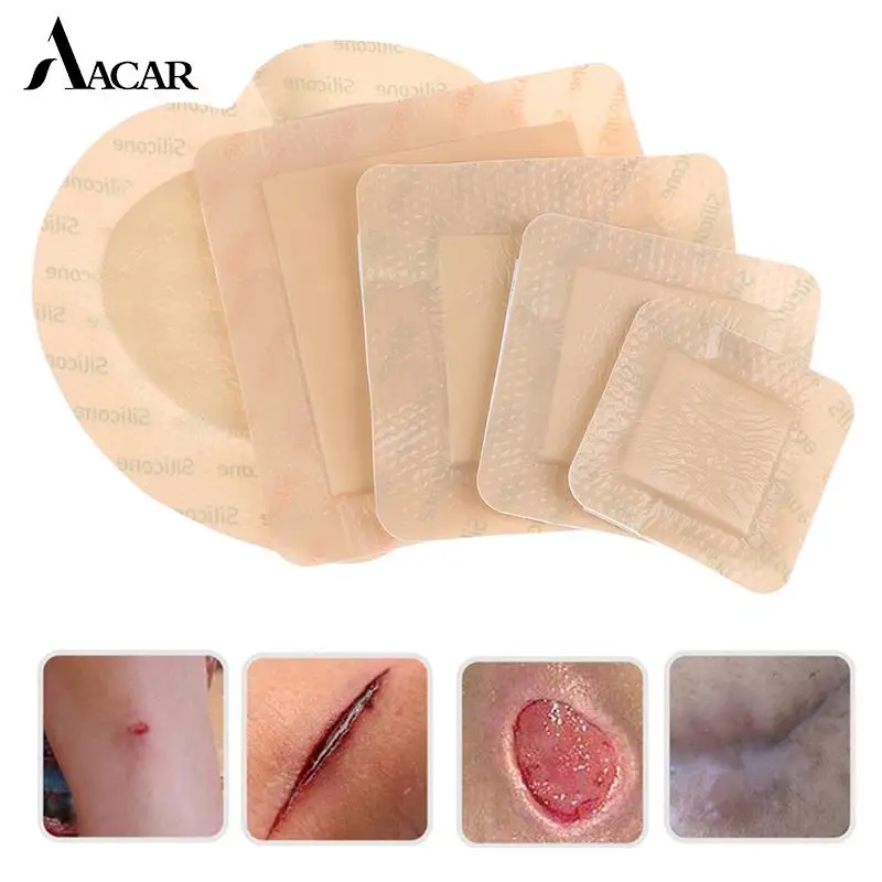 

5Sizes Wound Care Hydrocolloid Adhesive Dressing Wound Dressing Sterile Bedsore Healing Pad Patch