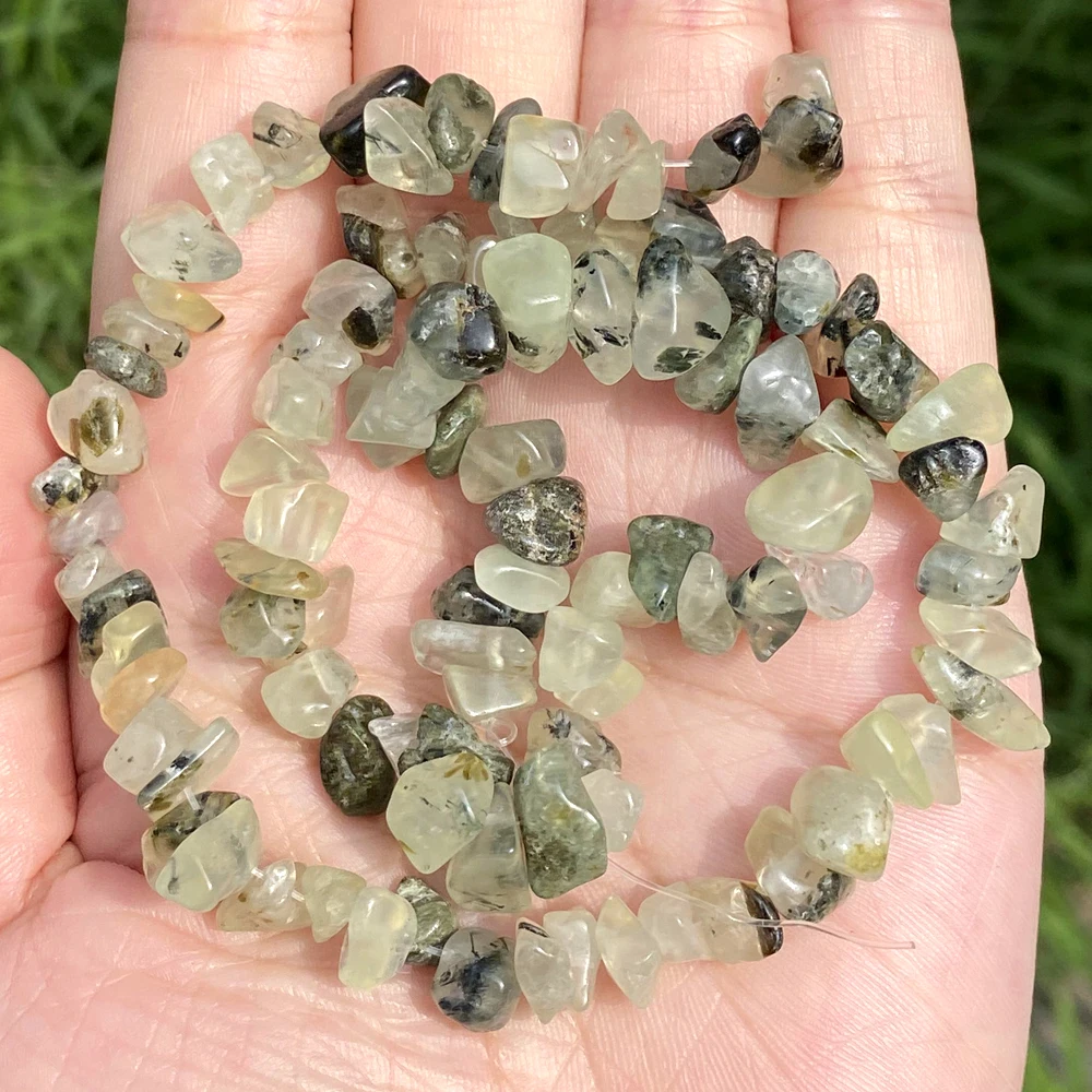 Natural Chips Stone Beads Irregular Gravel Amethysts Garnet Beads For Jewelry Making DIY Bracelet Necklace Accessories 16inches