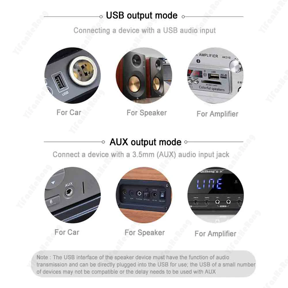 USB Bluetooth-compatible 5.0 Transmitter Receiver Stereo RCA USB 3.5mm AUX for TV PC Headphones Home Stereo Car HIFI Audio bluetooth transceiver adapter,bluetooth aux adaptor,bluetooth audio receiver,bluetooth adapter,audio adapter