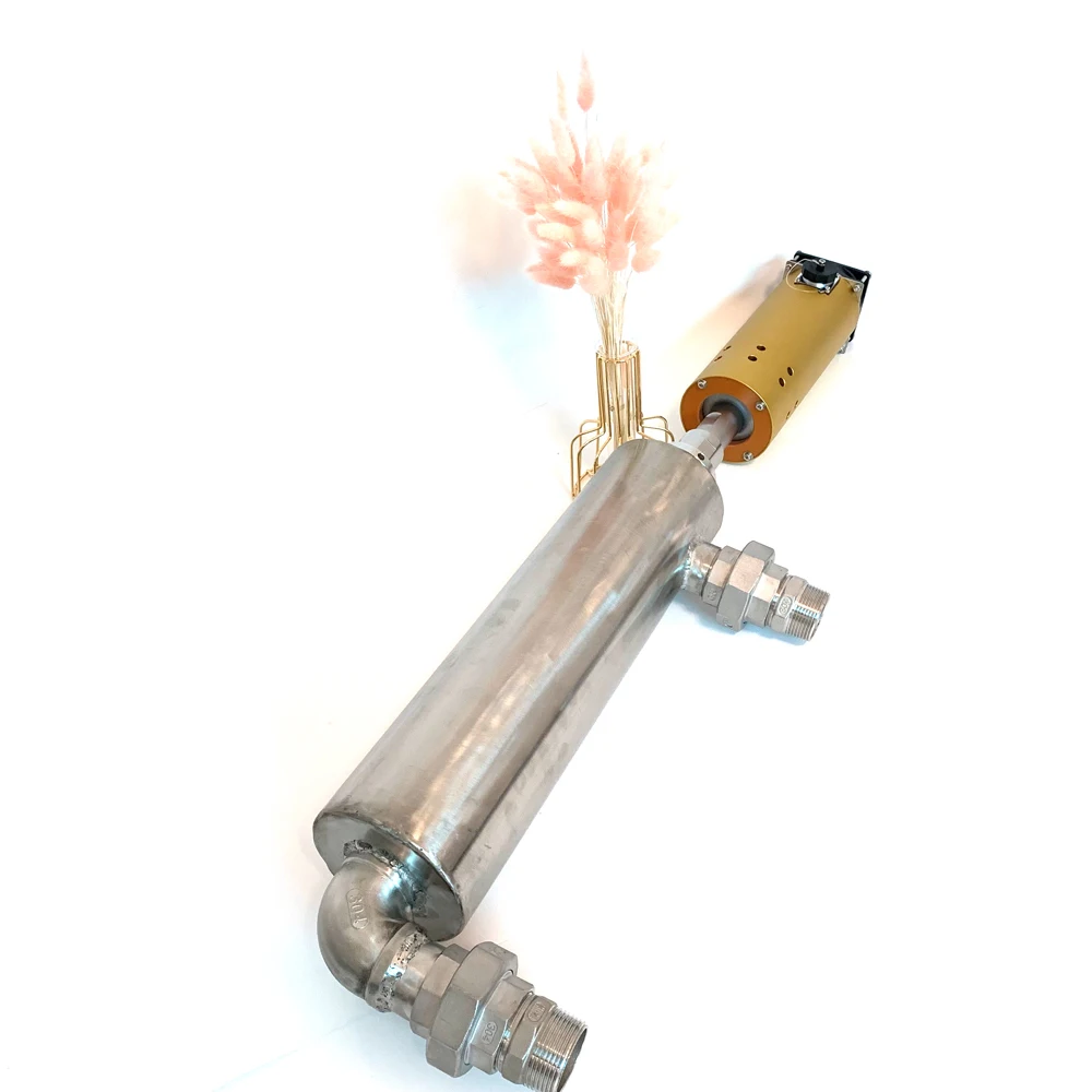 

25Khz Ultrasonic Biodiesel Processor 900w Immersion Stainless Steel Tubular Transducer With Generator