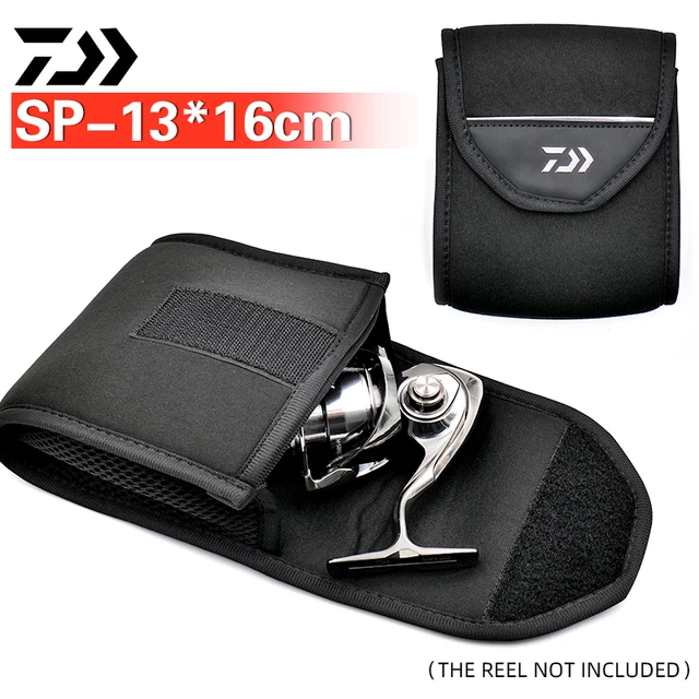 DAIWA Reel Cover Breathable Fishing Reel Bag Protective Case Cover  Baitcasting/Spinning Reel Bag Fish Wheel Protector Pouch - AliExpress