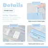 Planwith Calculator Writing Tablet with Stylus Folding 12 Digits Desktop Scientific Calculators Doodle Drawing Memo Erasable Pad 6