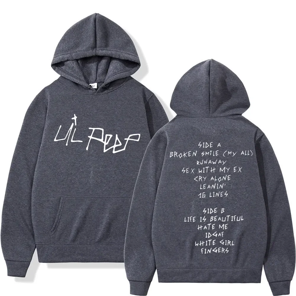 Rapper Lil Peep Fashion Casual Hoodie Men's and Women's Popular