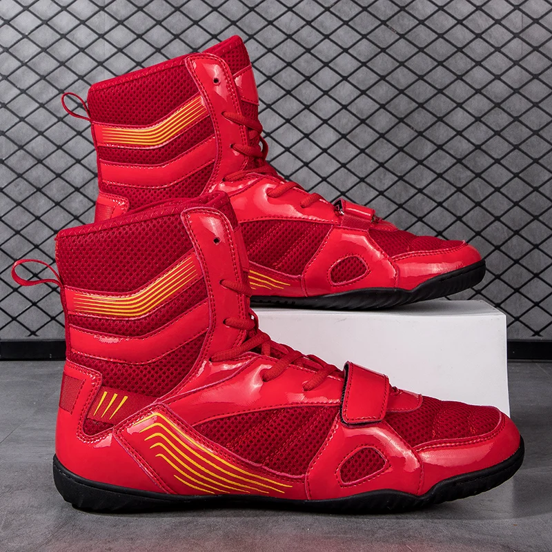 

New Boxing Shoes Men Professional Boxing Sneakers Breathable Wreastling Footwears Luxury Gym Shoes
