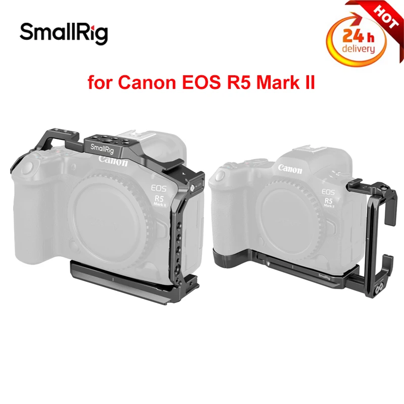 SmallRig-Cameras-Cage-L-Shape-Mount-Plate-for-Canon-EOS-R5-Mark-II-4983 ...