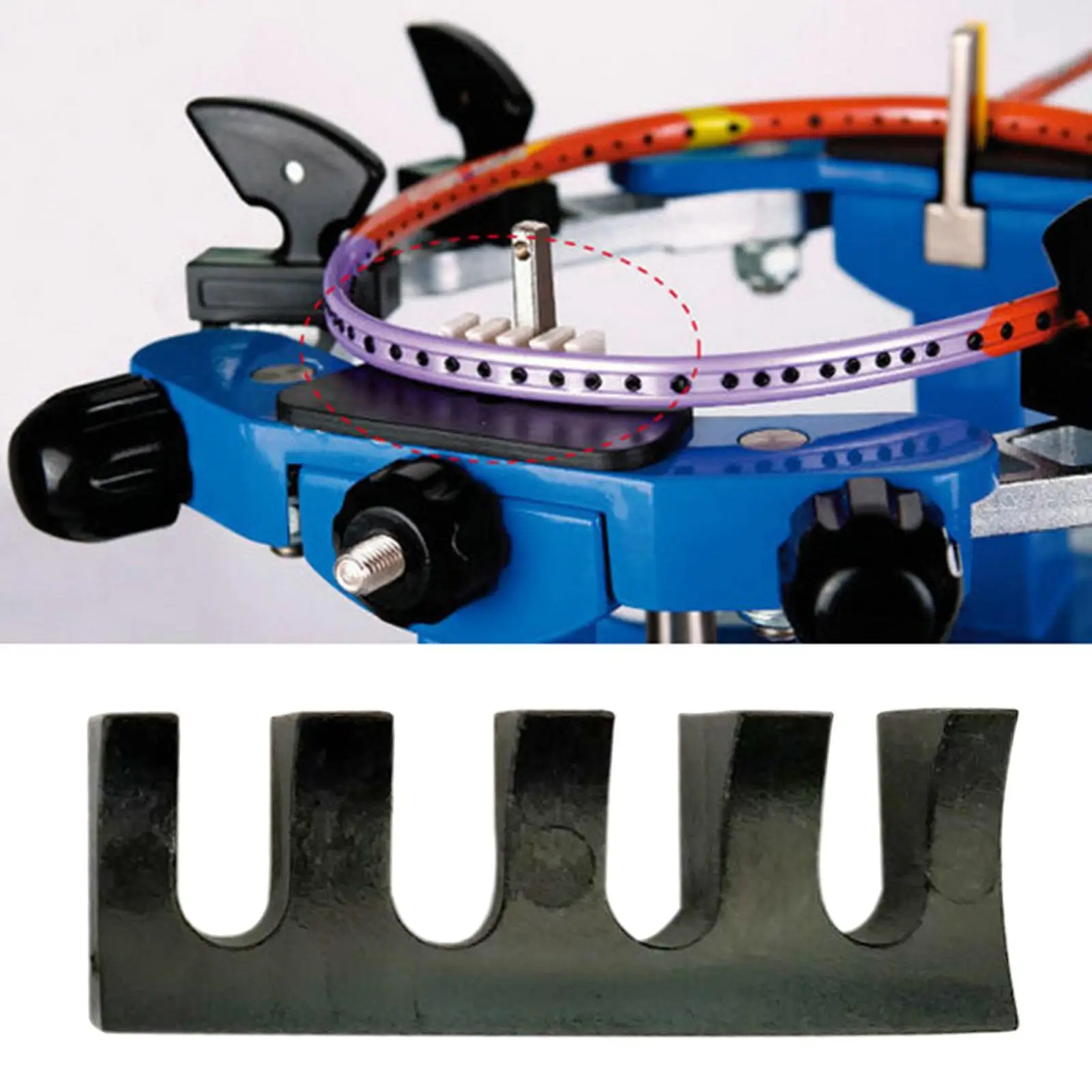 Badminton Rackets Load Spreader Adapter Tennis Racquet Restring Machine Tool