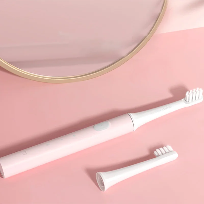 XIAOMI Mijia T100 Sonic Electric Toothbrush Mi Smart Waterproof Tooth Head Brush IPX7 Rechargeable USB Teeth Brush Whitening