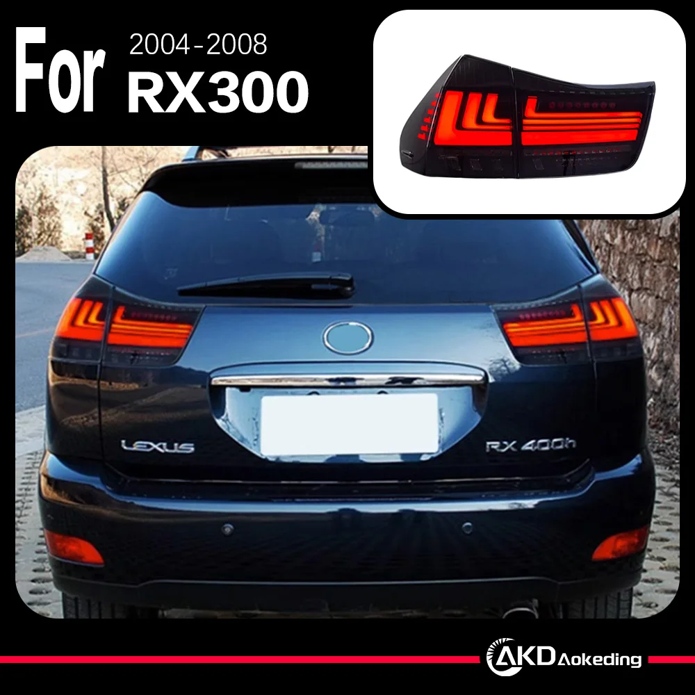 

Аксессуары для моделей автомобилей AKD для Lexus RX RX300 RX350 RX400, задние фары 2004-2008