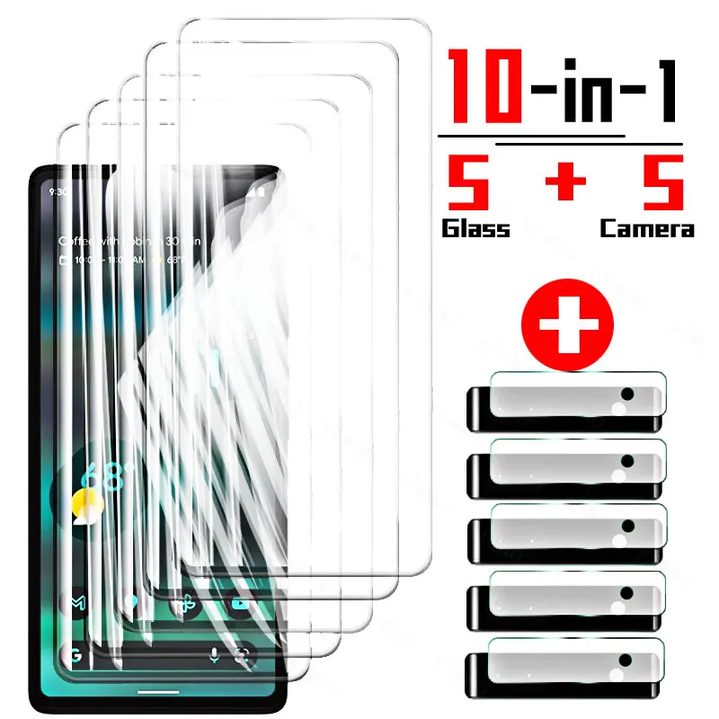 

Original Protection Tempered Glass for Google Pixel 6A Pixel6a Screen Protective Protector Protective Glas 5a 6 4a 5g Cover Film