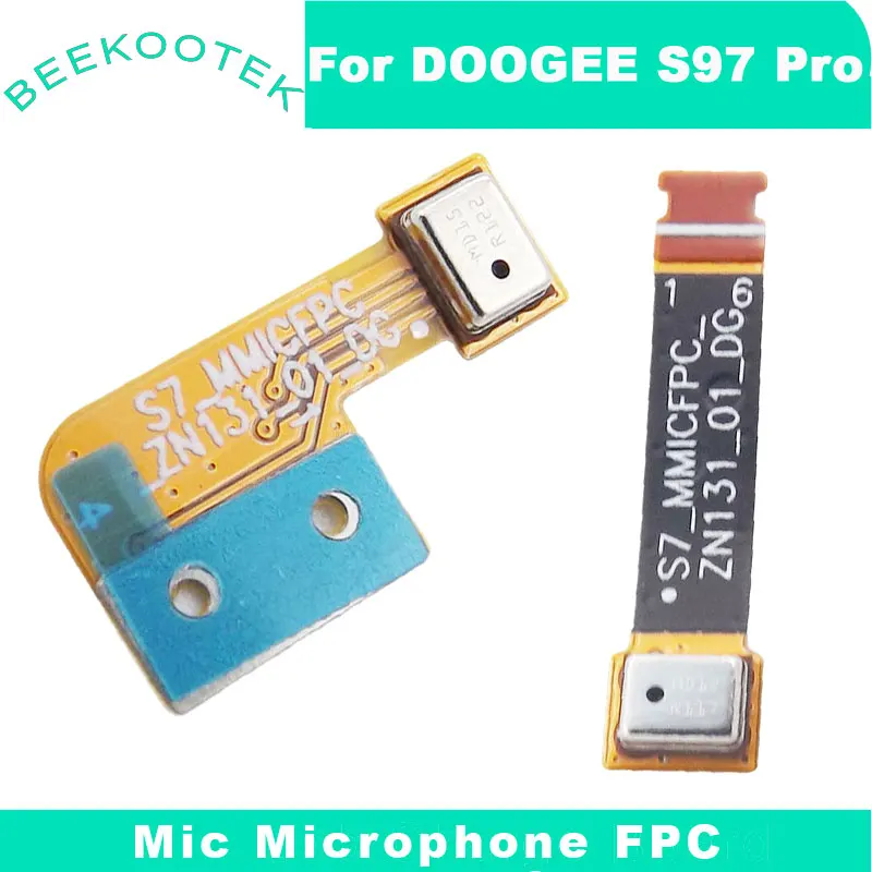 Tanie Nowy oryginalny DOOGEE S97 Pro główny mikrofon podrzędny FPC naprawa sklep