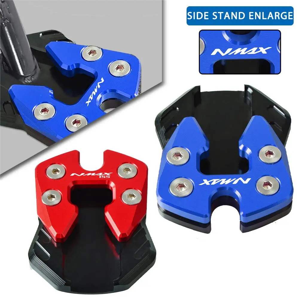 

New Motorcycle Tool Accessories Side Stand Enlarger Enlarge Pad For Yamaha NMAX155 NMAX-155 NMAX 155 2015-2020 2019 2018 NMAX