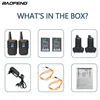 BaoFeng BF-C50 UHF 400-480MHz Transceiver 5W Two Way Radio Type-C Mini Walkie Talkie 99 Channels 1500mAh Dual PTT Ham Radio 6