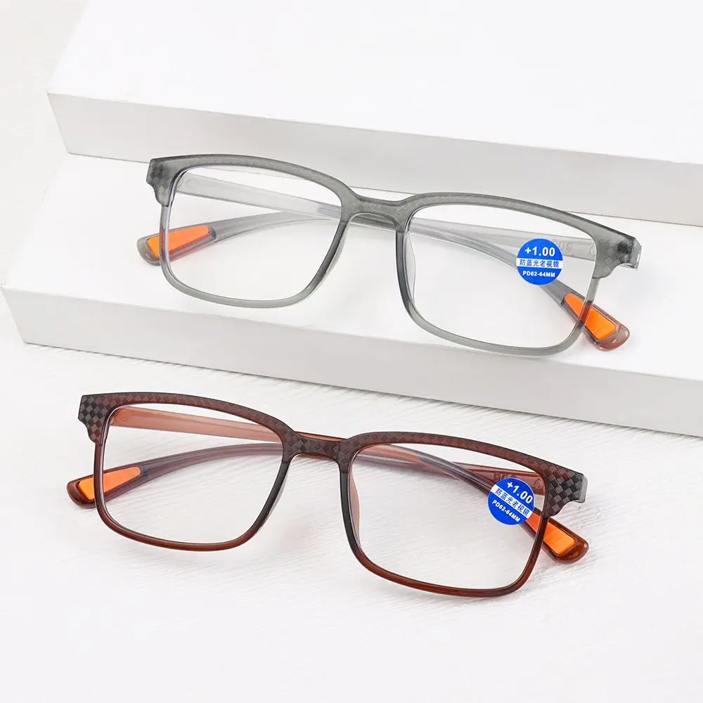 Männer Vision Care Tragbare Presbyopie Brillen Weit Sicht Brillen Anti-UV Blaue Strahlen Lesebrille