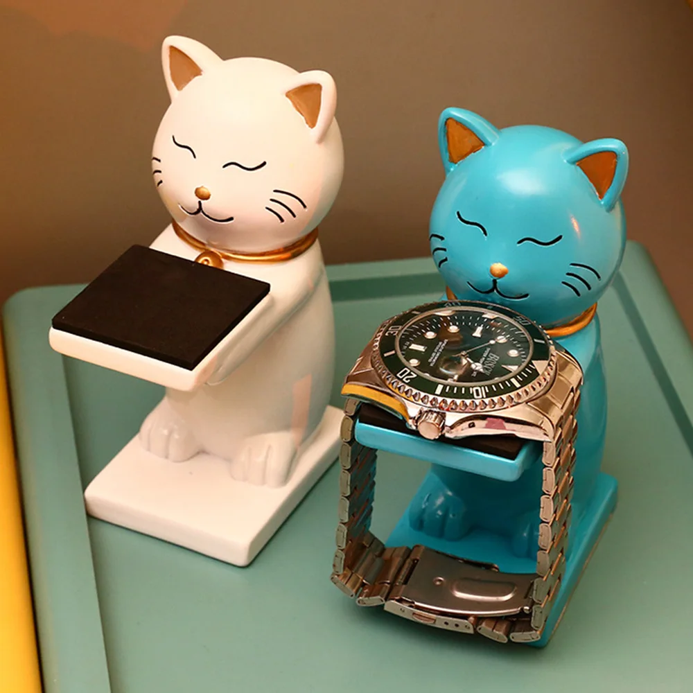 

Lucky Cat Jewelry Display Stand Watch Bracelet Bracelet Display Stand Craft Ornaments Watch Display Props