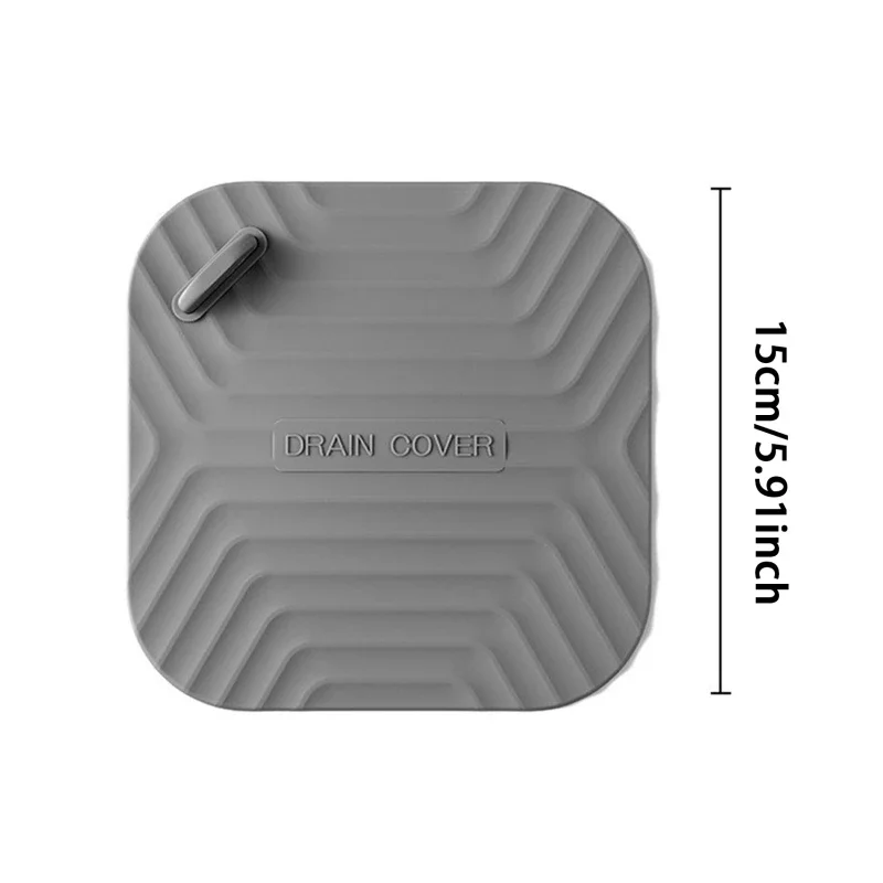Bathroom Floor Drain Deodorizer Toilet Plug Insect-proof Cover Deodorizing Silica Gel Pad Sewer Seal Odor Prevention
