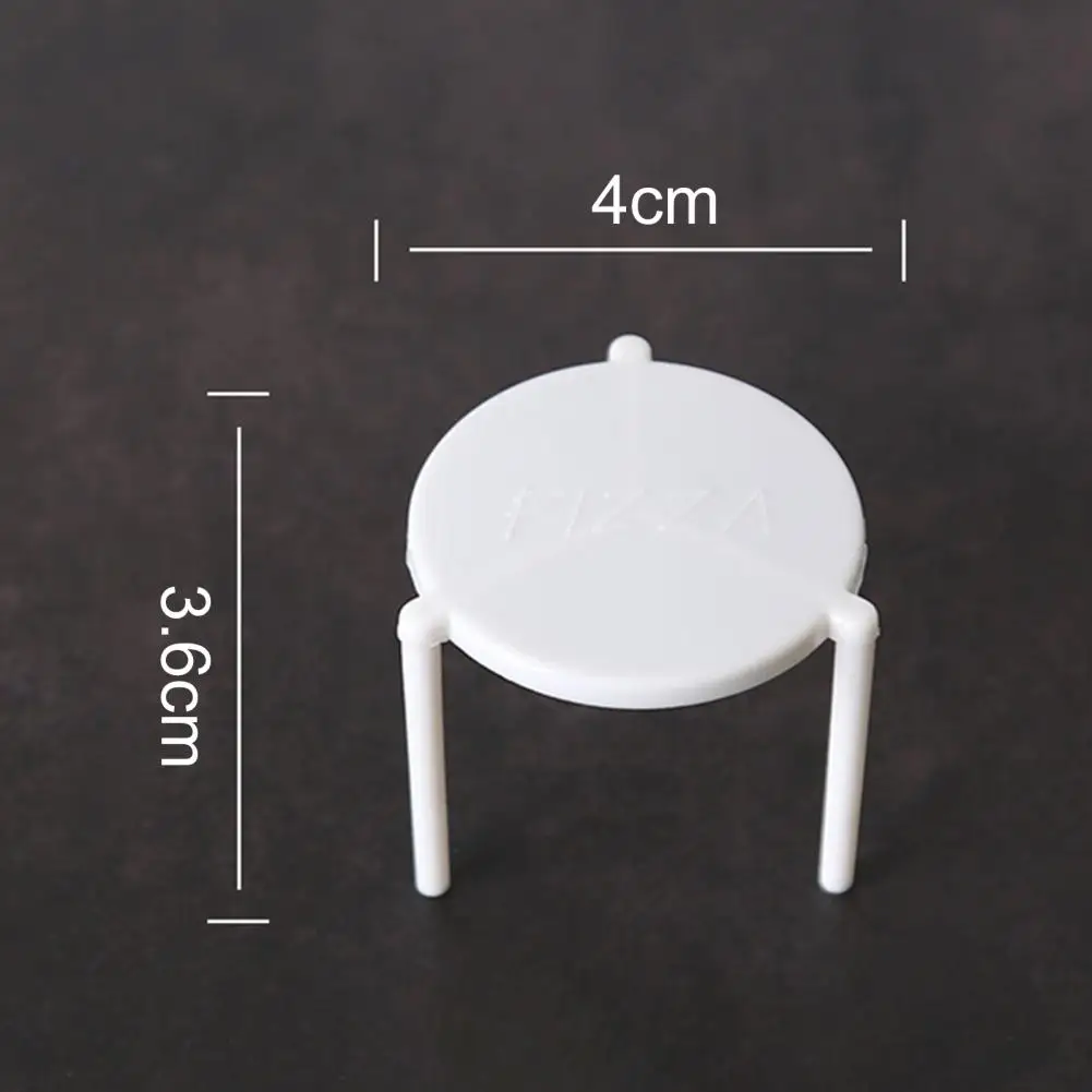 100Pcs Pizza Saver Stands Smooth Surface Pizza Stands Anti-Stick Triangle Saver