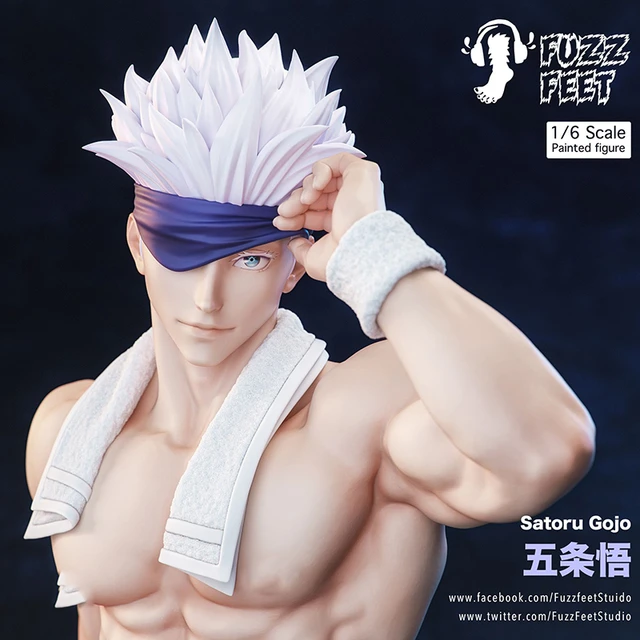 Anime News And Facts on X: Satoru Gojo 'Boy Gym Series' Figure from Studio  DTALON. Ofcourse it has interchangeable parts including his bandana, shoes  and the 'Huge' stuff down his pants which