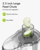 SiFENE Compact Juice Maker, Centrifugal Juice Extractor for Fruit & Vegetable Juice, 3-Speeds, User-Friendly & Easy-Clean, White 2