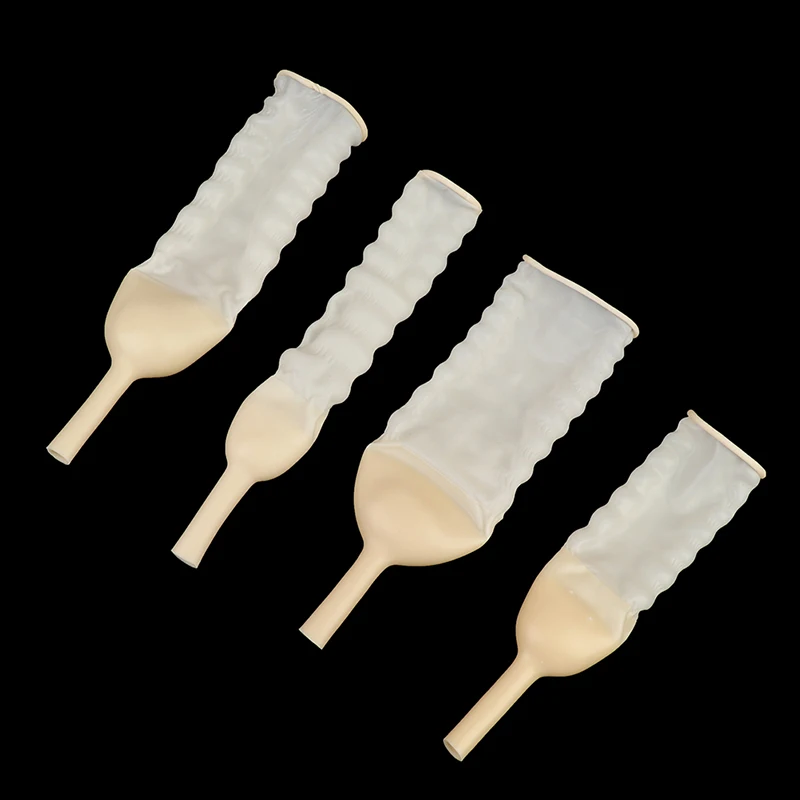 Male external catheter medical sterilized latex catheter urine collector elderly male urine catheter