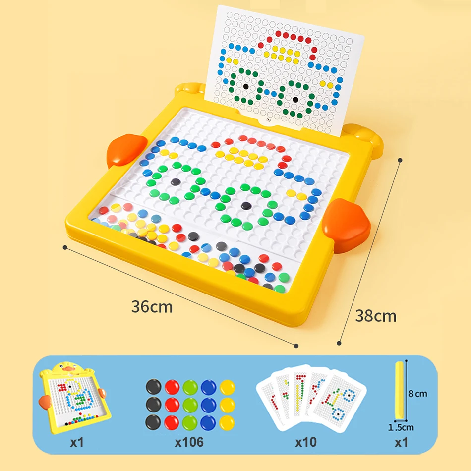 Tablero de dibujo magnético: Juguete educativo para el aprendizaje de niños  pequeños, regalo de cumpleaños perfecto para niños y niñas de 2 años, rega