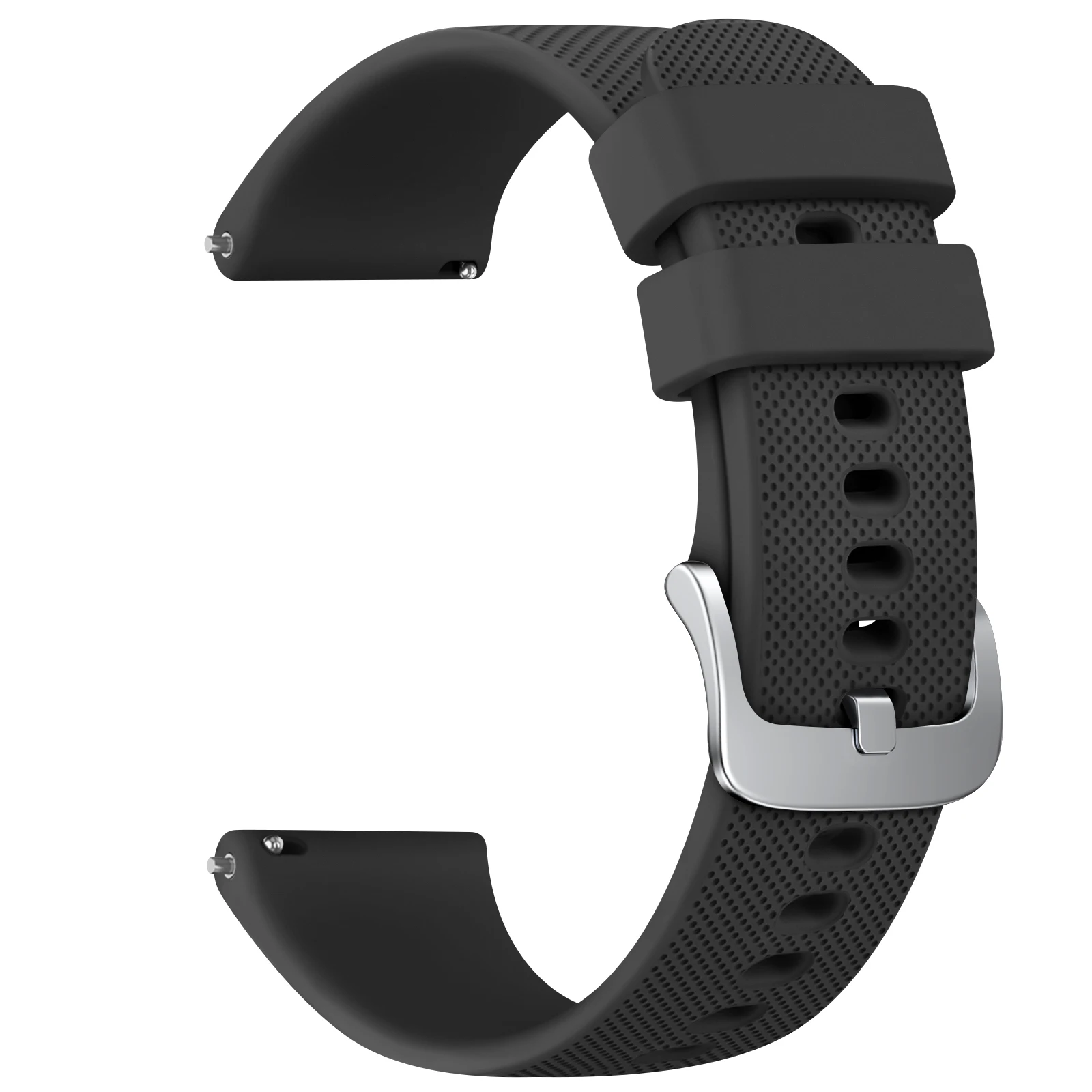 18mm Women's Silicone Watch Strap, Soft and Durable Replacement Band