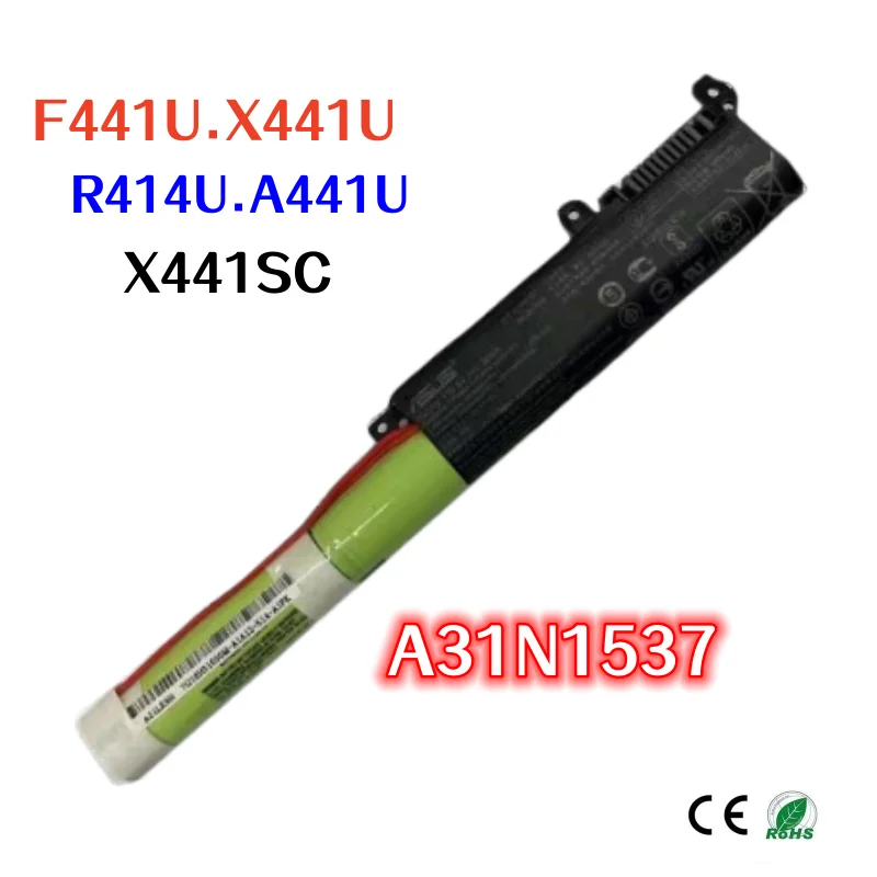 100% 오리지널 노트북 배터리, ASUS F441U X441U R414U A441U X441UA X441SC A31N1537, 3200mAh